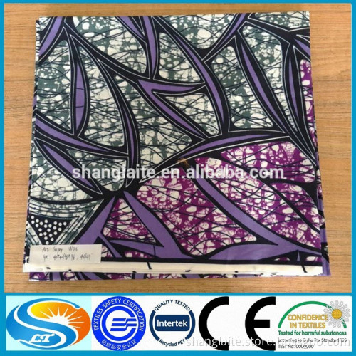 100% Cotton African Real Wax Printes Fabric with low price